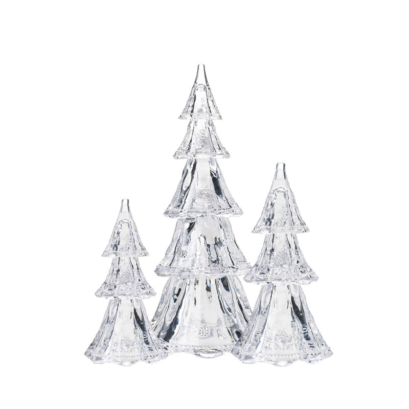 Berry & Thread Tree Set, 16" H x 8" W x 8" D, Clear