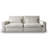 Latitude Run Jiarui 89.37'' Square Arm Corduroy Sofa with Washable Cover-1027072425