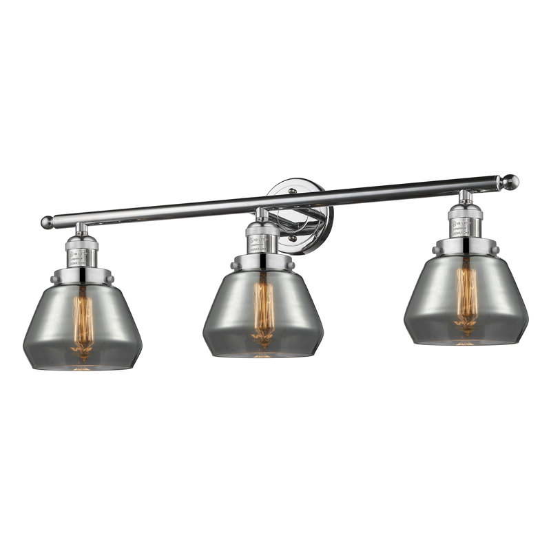Chill 3 - Light Dimmable Vanity Light, Polished Chrome, Smoked