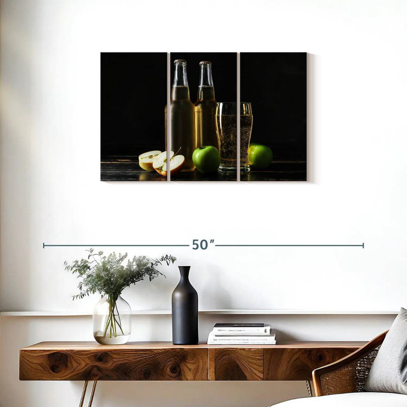 Sparkling Apple Cider, 20" H x 33" W
