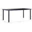 Searcy Glass Top Metal Base Dining Table-1192892143-1132970777