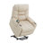 Ivory Leather Aire Power Motion Recliner With Lift, Heating & Massage Function