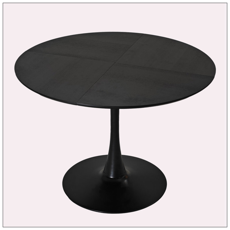Table de salle à manger VEMSTKOJ, Chêne brun, H 29,53 po x L 42,13 po x l 42,13 po, Chêne brun