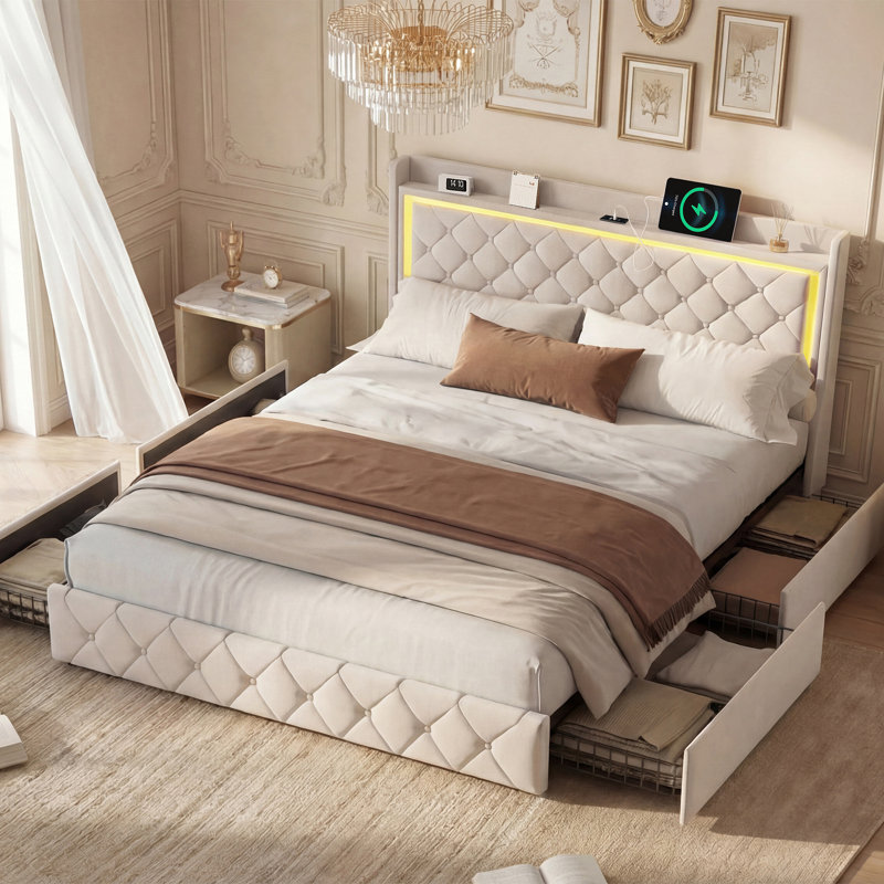 Bed, European Double (140 x 200 cm)