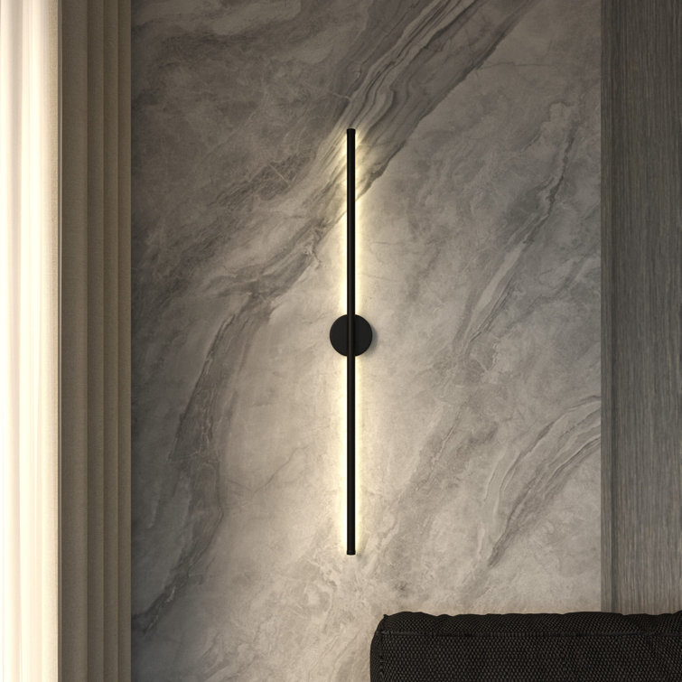 Aluminum LED Plug-in Flush Mounted Sconce