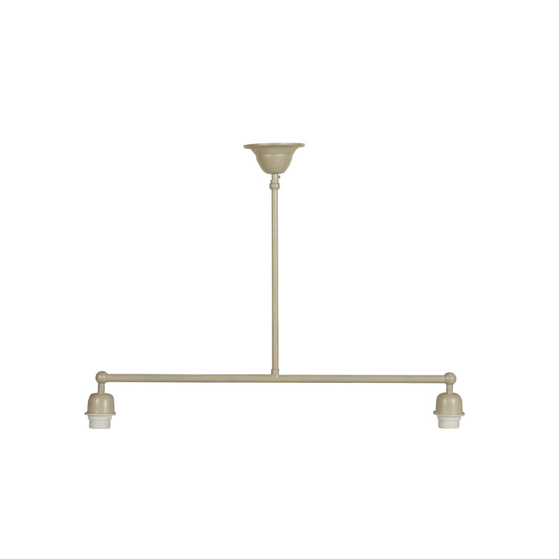 San Pablo 2 - Light Kitchen Island Pendant, Beach Ivory Metal