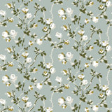 Lady Charlotte Rose Thorns 10' L x 24" W Peel and Stick Wallpaper Tile