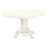 7 Piece Kitchen Table & Chairs Set consists of an Oval Dining Room Table with Butterfly Leaf and 6 Linen Fabric Upholstered Chairs, Linen White-2001394785-1926666991-2001394787