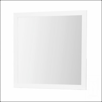 Miroir contemporain blanc OMODA au design épuré et à l'élégance fonctionnelle, parfait pour les intérieurs modernes et traditionnels.