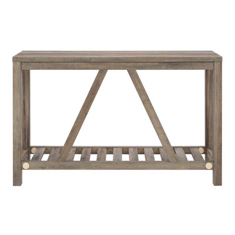 Braemar Console Table, Grey Wash