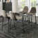 Audrina Upholstered Counter Stool with Metal Frame
