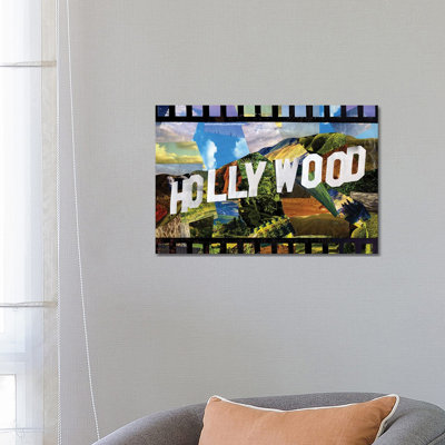 Hollywood by Artpoptart - Wrapped Canvas Painting
