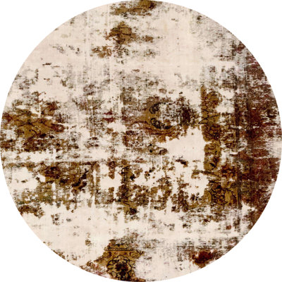Tapis abstrait moderne 1970