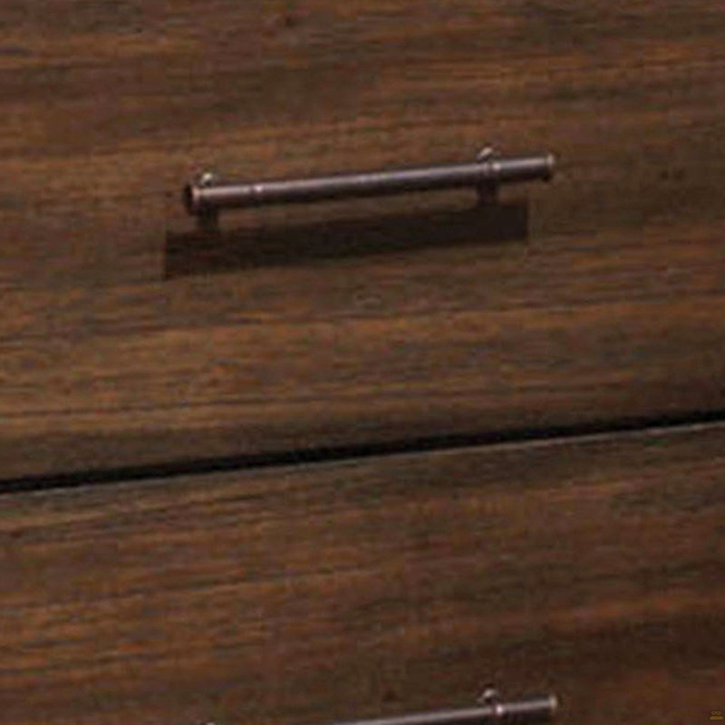 Oak 2-Drawer Nightstand