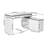 L-Shaped Credenza Desk-91342570