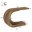 Table de couloir contemporaine, console moderne, table basse en forme de C