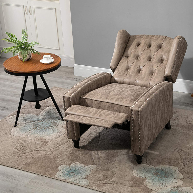 Melcher 73cm Wide Standard Recliner, Brown
