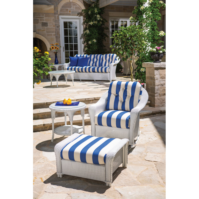 Reflections Outdoor Lounge Chair, Demo Oatmeal, Pewter