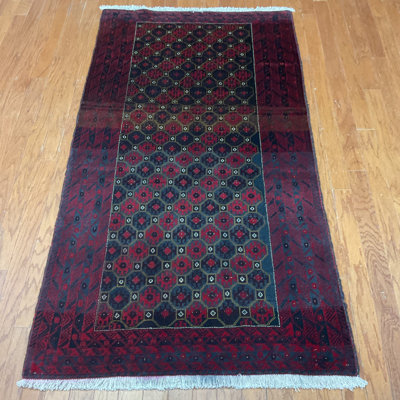  Handmade Balouchi Wool Rug