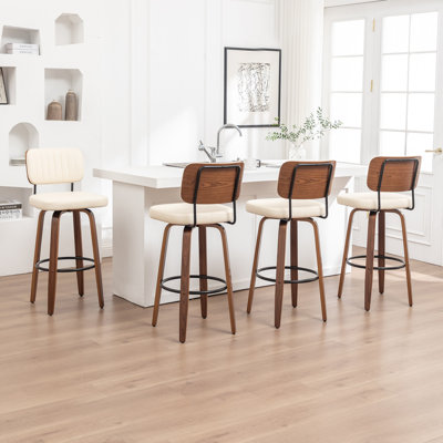 Swivel Upholstered Counter Stool
