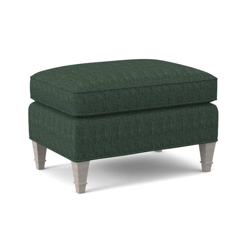 Everton Ottoman, Bisque, Elise Flax