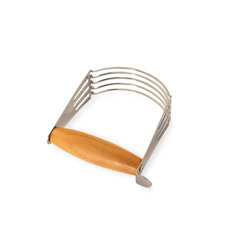 Beechwood Handle Stainless Steel Pastry Blender
