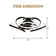 Bella 22'' Reversible LED Ceiling Fan with Dimmable Light and Remote