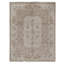 Hand Knotted Oriental Area Rug in Beige