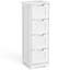 Armoire de rangement autoportante à 4 tiroirs Fortine l 10,6 po x H 33,5 po Fortine-122544377