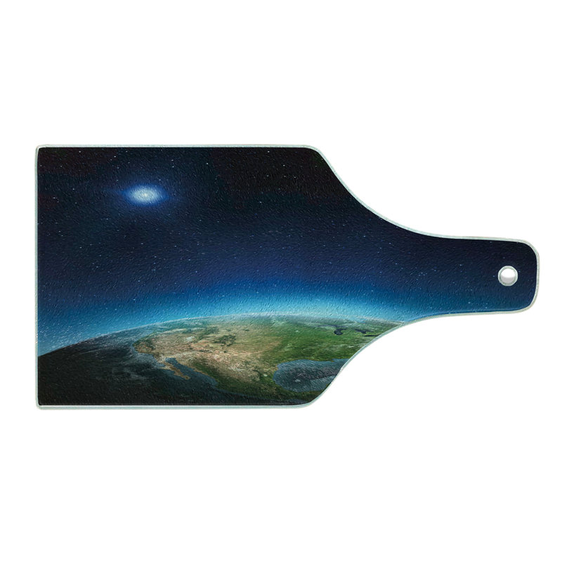 Planche à découper en verre trempé Ambesonne