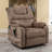 35.5'' W Dual Motor Power Lift  Recliner Chair with Massage and Heat