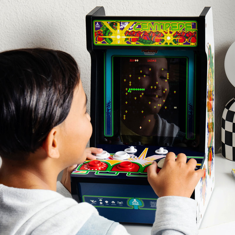 Jeu d'arcade Arcade Classics Atari Centipede Counter Series avec écran de 8 pouces