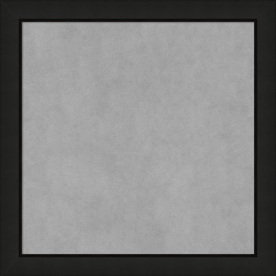 Midnight Black Narrow Framed Magnetic Board
