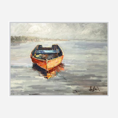 Our Boat - Artist Enhanced Canvas Print