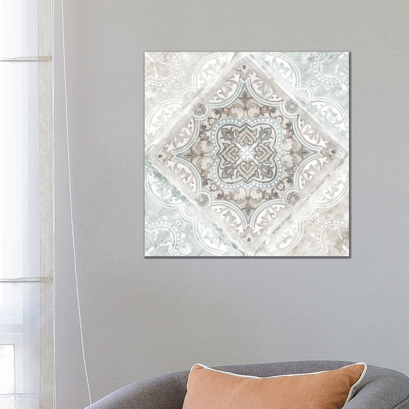 Persian Dreams by Eva Watts - Wrapped Canvas Painting, 66.04 cm H x 66.04 cm W x 3.175 cm D