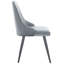 Chaise d'appoint en velours Milani-651333661