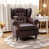 Deep Coffee Faux Leather
