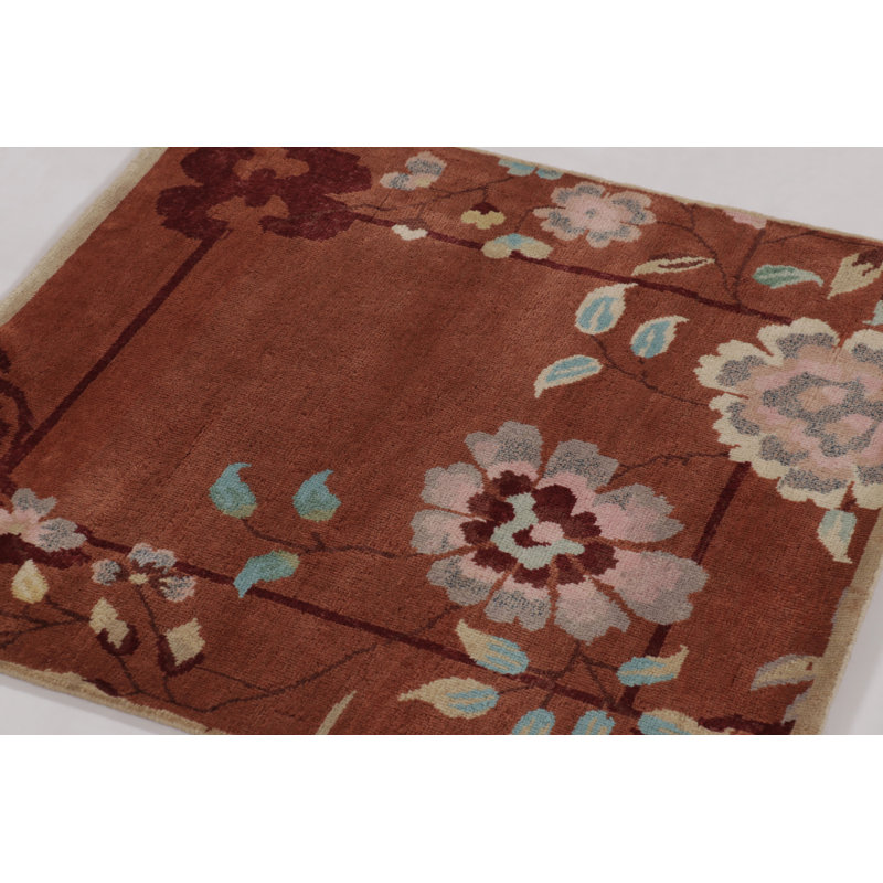 Art Deco Handmade Wool Area Rug