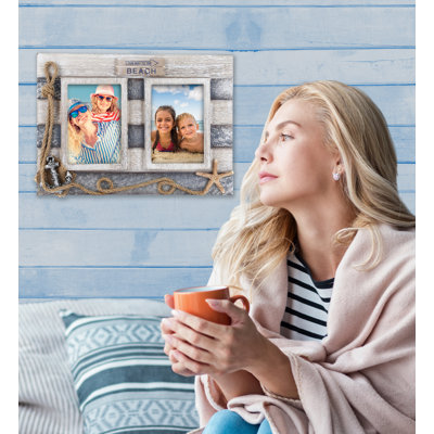 Lamasar White Silver Plated Picture Frame