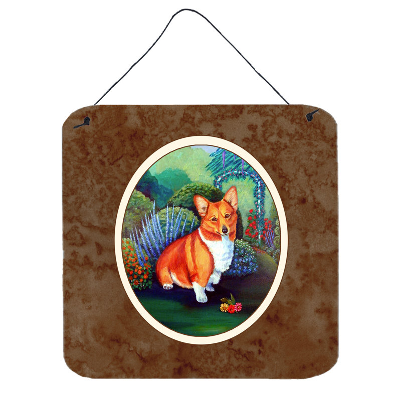 Décoration murale corgi