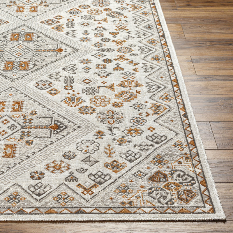 Abidul Oriental Indoor Rug, Rectangle 6'4" x 9'