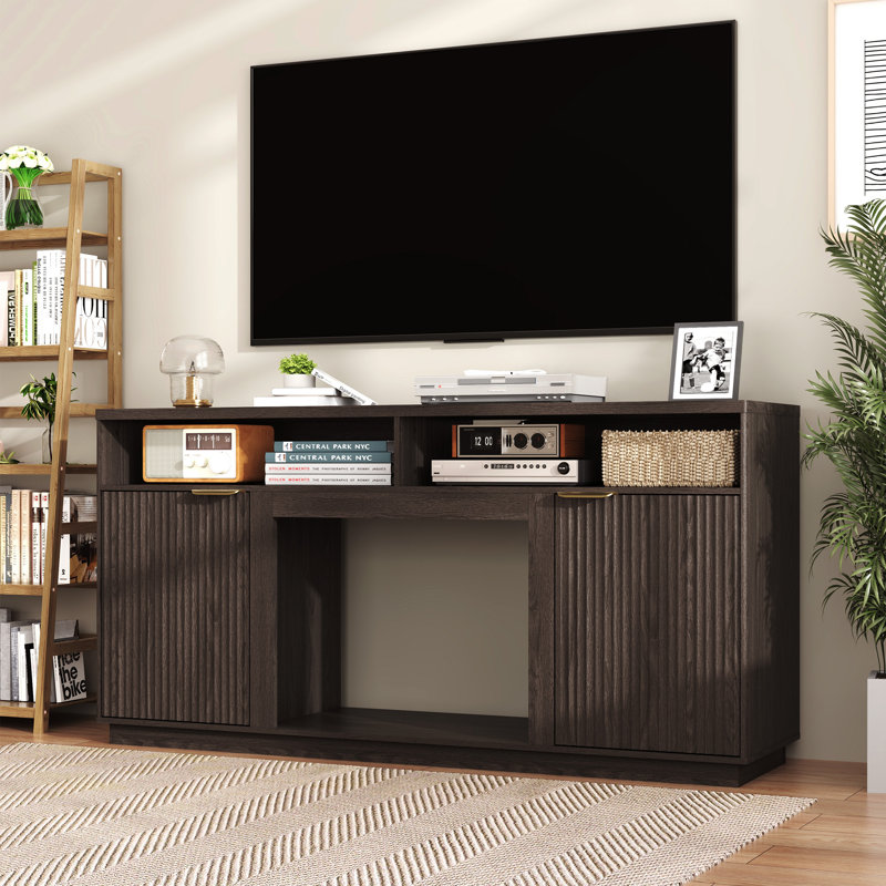 Meuble télé Mordern 59 po x 15,75 po COCO DESIGN, Gris, Non