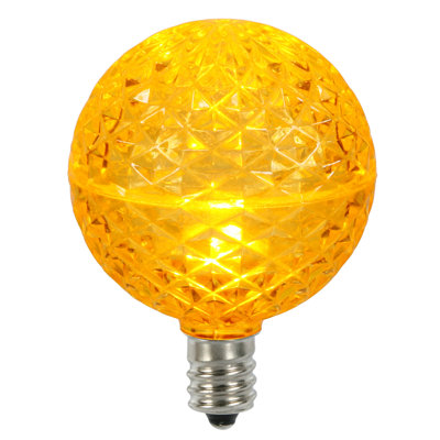 Vickerman Light Bulb In Yellow