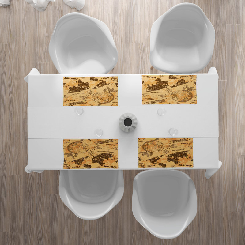 Polyester Cities & Maps Rectangle Placemat