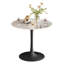 Cleofus Round Metal Base Dining Table-2073071967-2066672971-2074318863