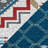 Spirit Valley Teal/Cream/Tan Aztec Print Cotton Southwestern Style Reversible Quilt Set-627992532