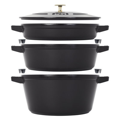 Staub La Cocotte 4-Piece Stackable Set