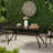 Outdoor Table In Cast Aluminum - Decorated With Marvelous Floral And Umbrella Accommodation Adorned Appealing Space-899994717