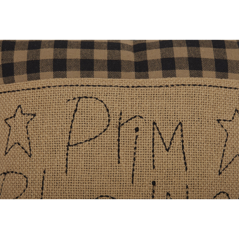 Coussin Black Check
