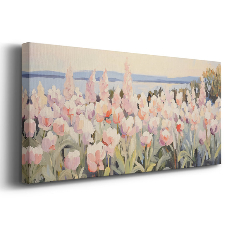 Botanical Series-CCXCIX- Toile tendue avec châssis - Prêt à accrocher, H 12 po x l 30 po